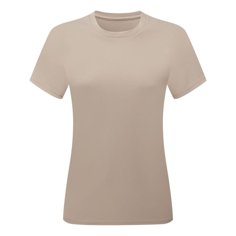 TriDri Womens/Ladies Ion-Charge T-Shirt / Stone